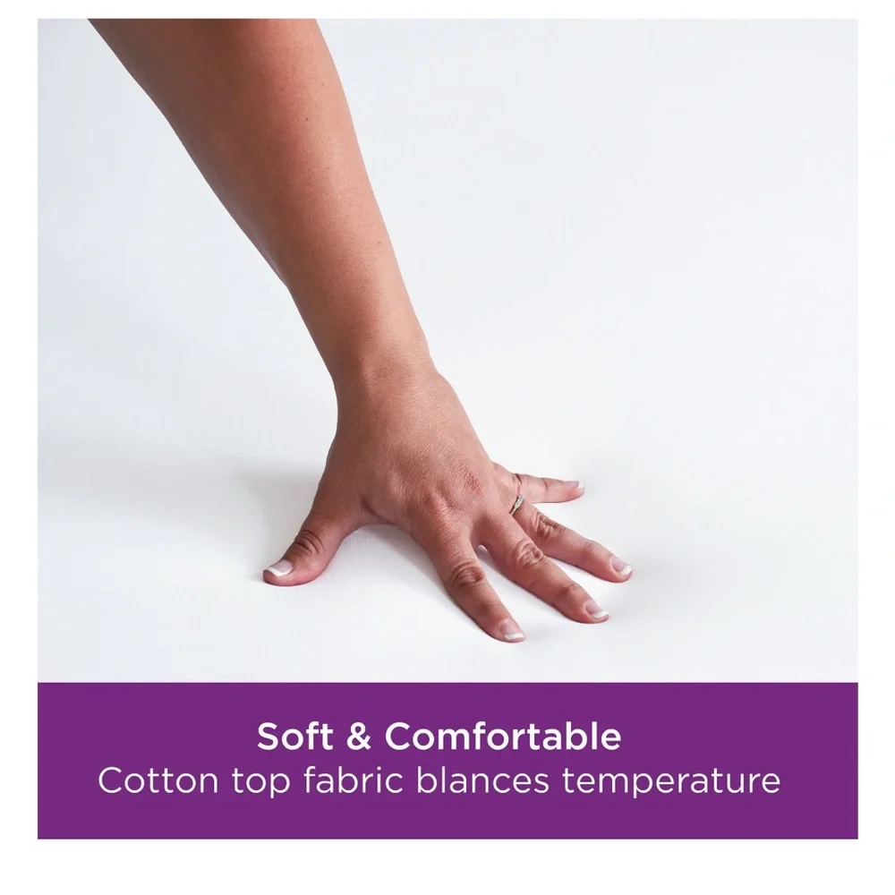NWT Allerease Ultimate Cotton Allergy Relief Zippered Mattress Protector CalKing